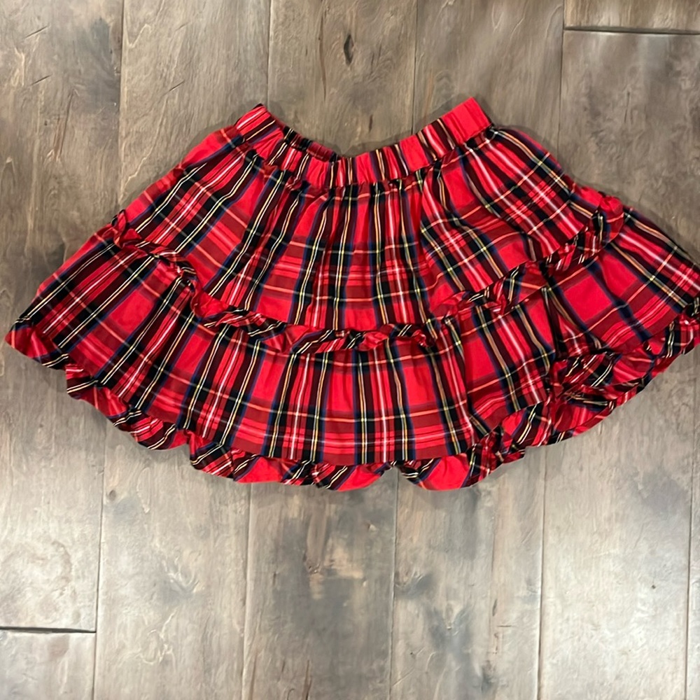 Crewcuts tartan plaid skirt holiday